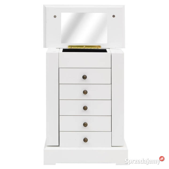 Szafka na biżuterię z lustrem MDF 25 x 135 x 34 mazowieckie Warszawa