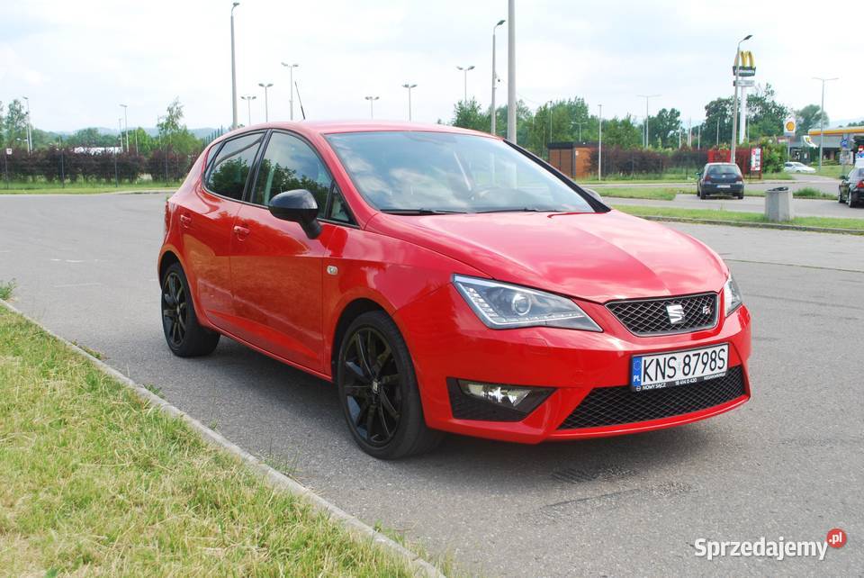 Seat Ibiza FR Tempomat klima alu czujniki światła przeciwmgielne Nowy Sącz
