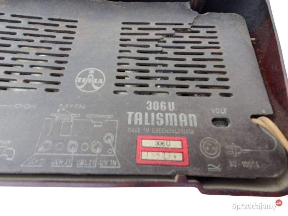 Stare radio bakelitowe Tesla 306U Talizman Cieszyn sprzedam