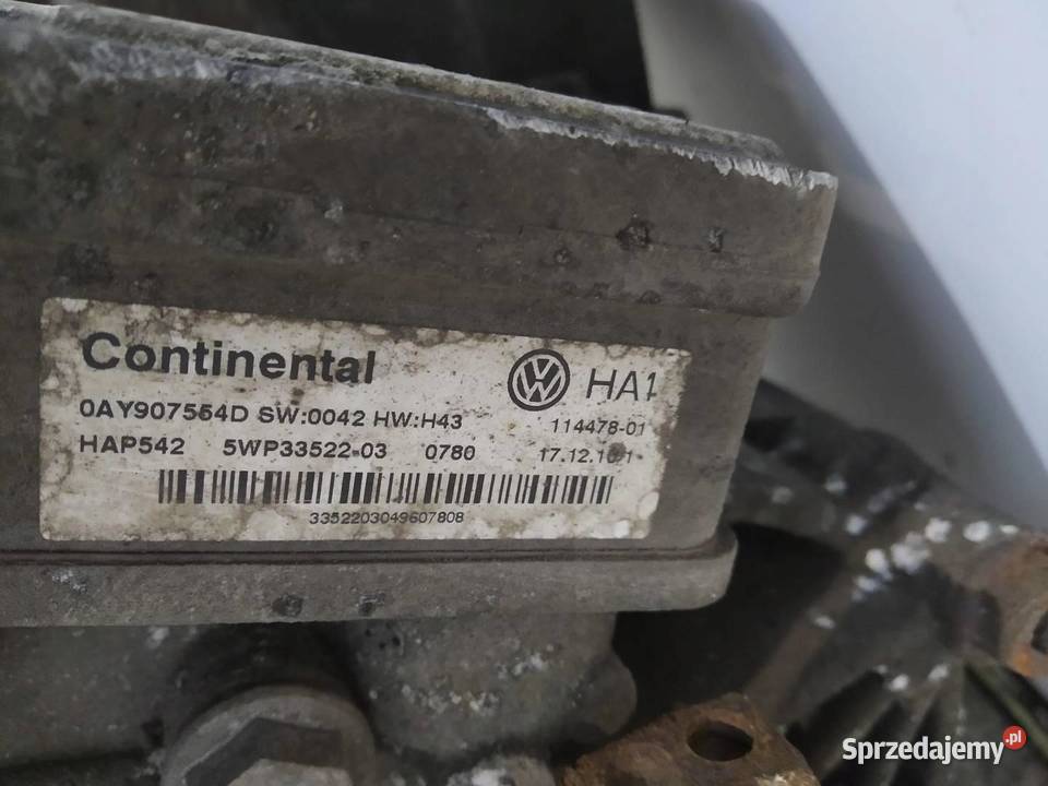 DYFERENCJAŁ MOST TYŁ HALDEX 20 TDI 140 osobowe