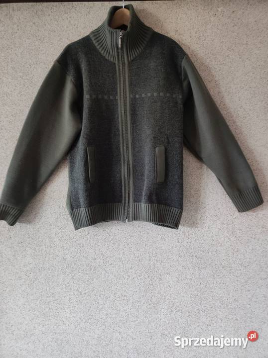 pulower sweter zasuwany z kieszeniami wełniany Odzież codzienna Kielce