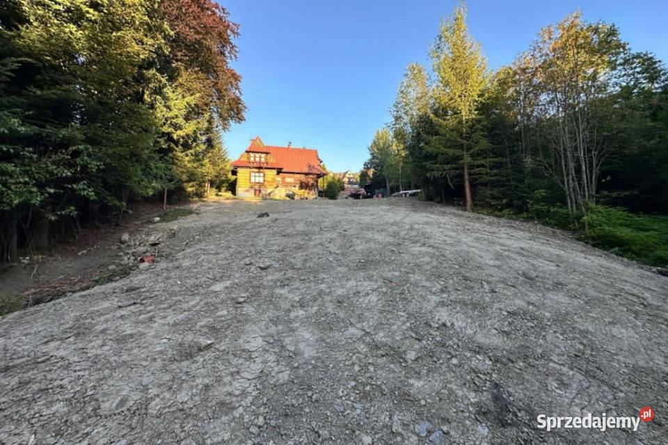 Działka Inwestycyjna budowlana rolnoleśna 5485m2 Zakopane