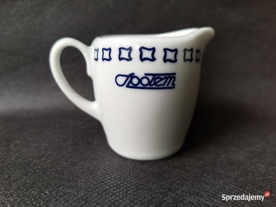 Stary mały mini mlecznik Społem porcelana Katowice sprzedam