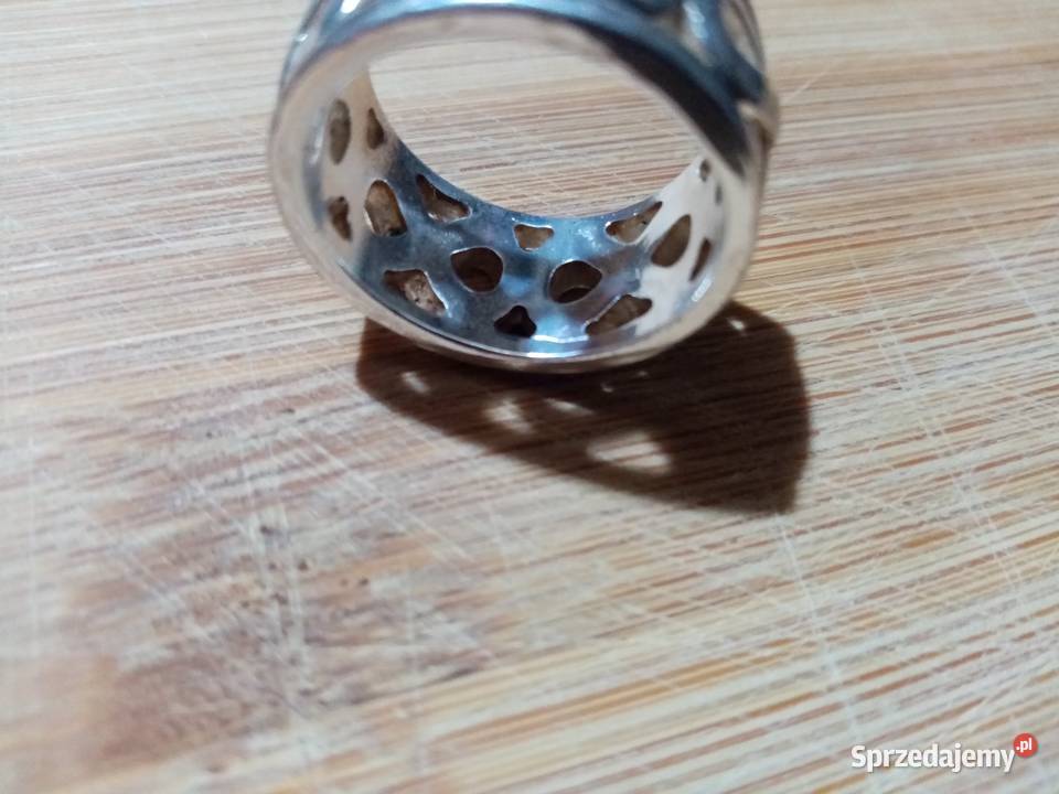 Obrączka sygnet pierścionek Duża fi 2010mm Gruba Świdnik