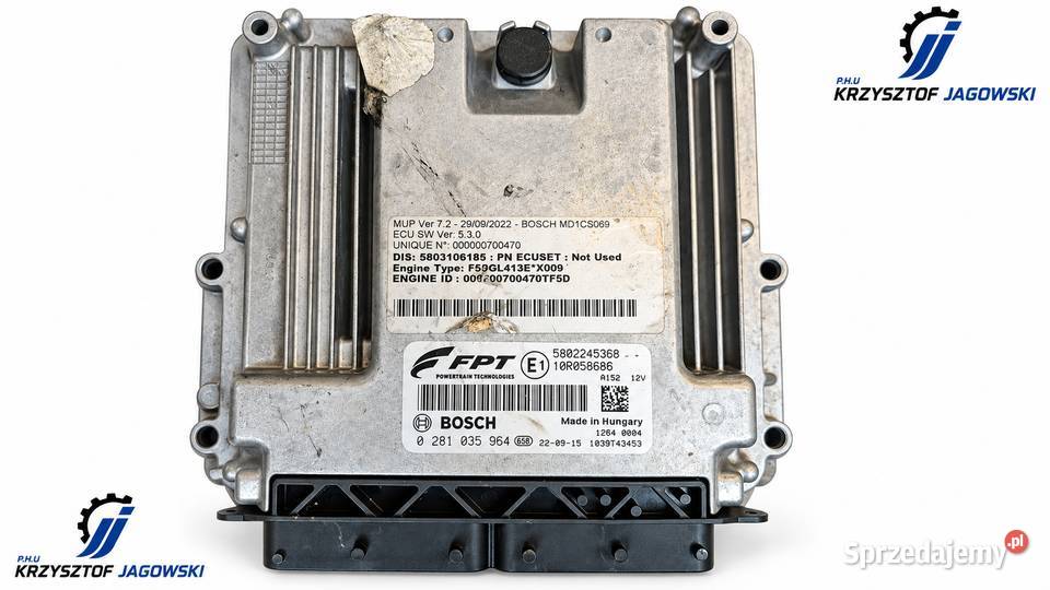 Sterownik Silnika ECU Bosch MD1CS069 FPT CNH lubuskie Obłotne