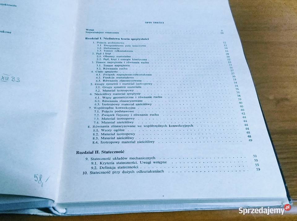 Zagadnienia dynamiczne nieliniowej teorii Gdańsk