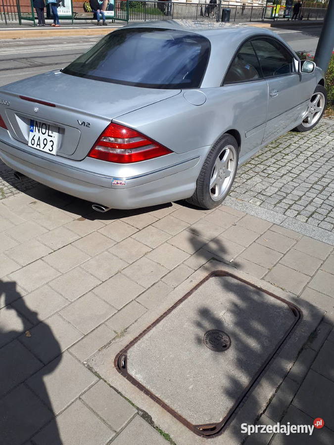 Mercedes cl 600 v12 02r 103 zamiana łódzkie Łódź sprzedam
