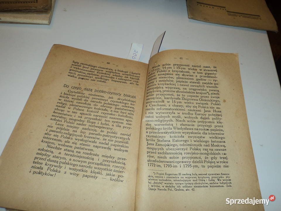 Nasza Wiara ks Fr Hodur 1920r Nowy Sącz