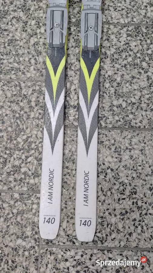 Narty biegowe I am nordic 140 wiązania NNN