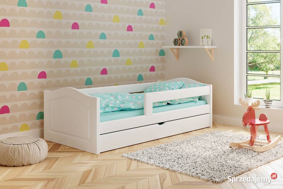 ŁÓŻKO Drewniane Dziecięce 90x180 GR35 Łóżka, wersalki i sofy Zakopane