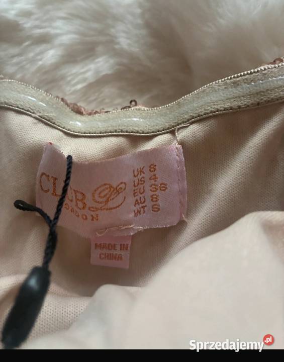 Nowa sukienka club L london S z cekinami Dębica