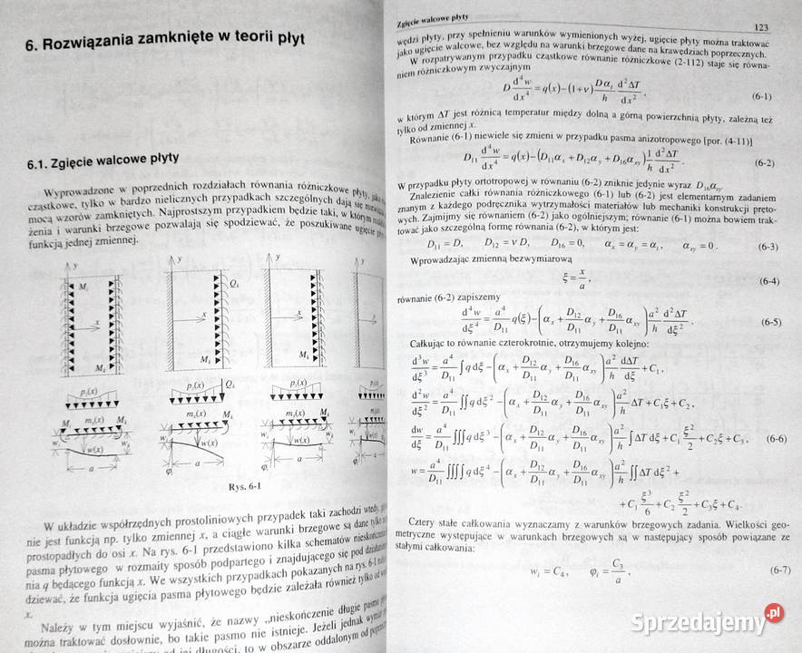 Płyty Obliczenia statyczne Zbigniew Kączkowski Chełm