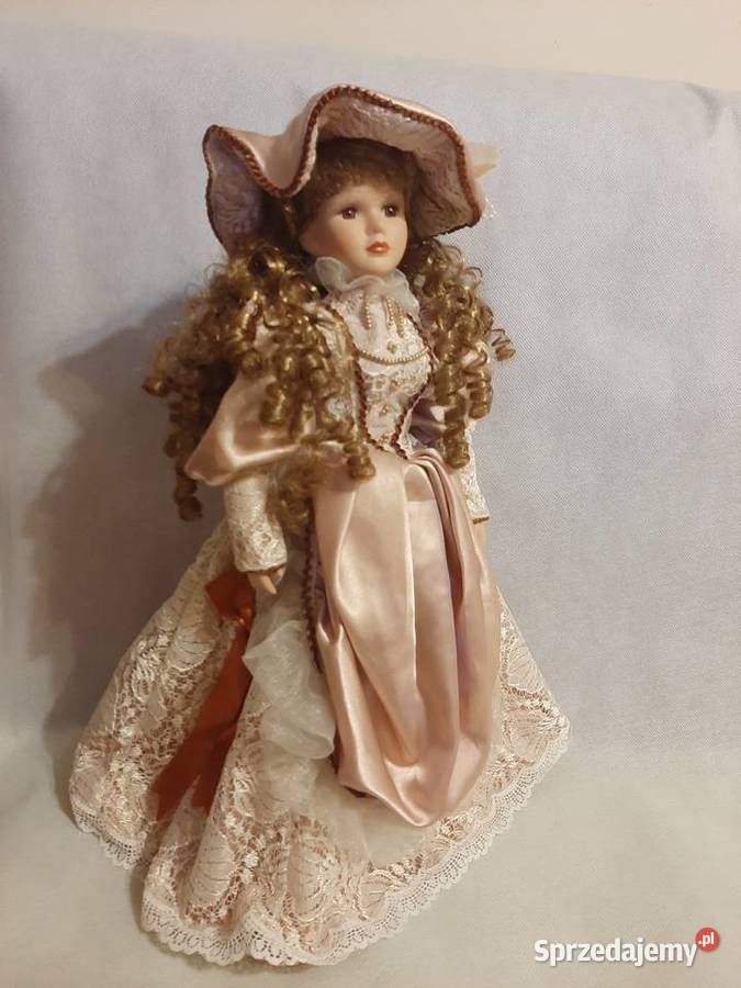 Przepiękna kolekcjonerska lalka porcelanowa na Inowrocław