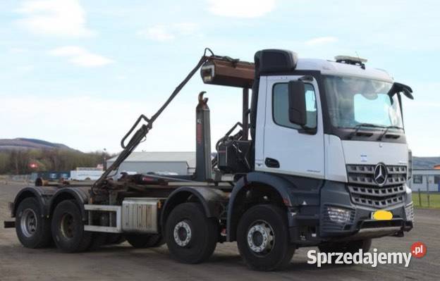 Mercedes arocs 3236 2015 8x4 euro6 hakowiec możliwa zamiana Ropczyce