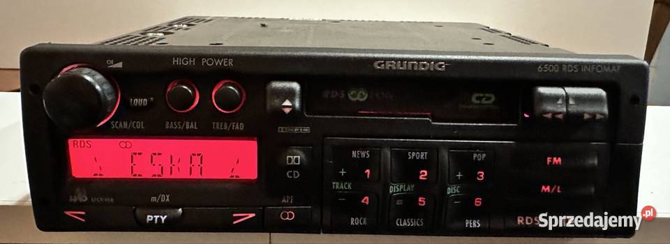 Grundig WKC 6500 RDS Elektronika kujawsko-pomorskie Toruń
