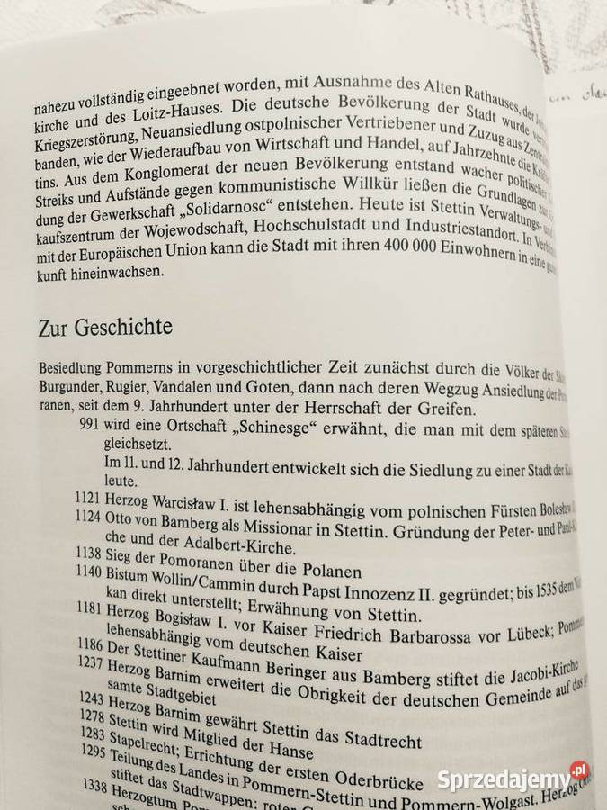 3778 Szczecin Dawniej I Dziś Antykwariat