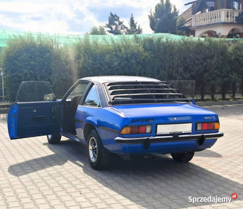 Opel Manta A U T O M A T Opinia rz B 19751981 niebieski małopolskie Nowy Sącz