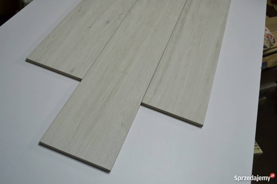 GRES DESKA 16X100 GARDENIA białe drewno Hit