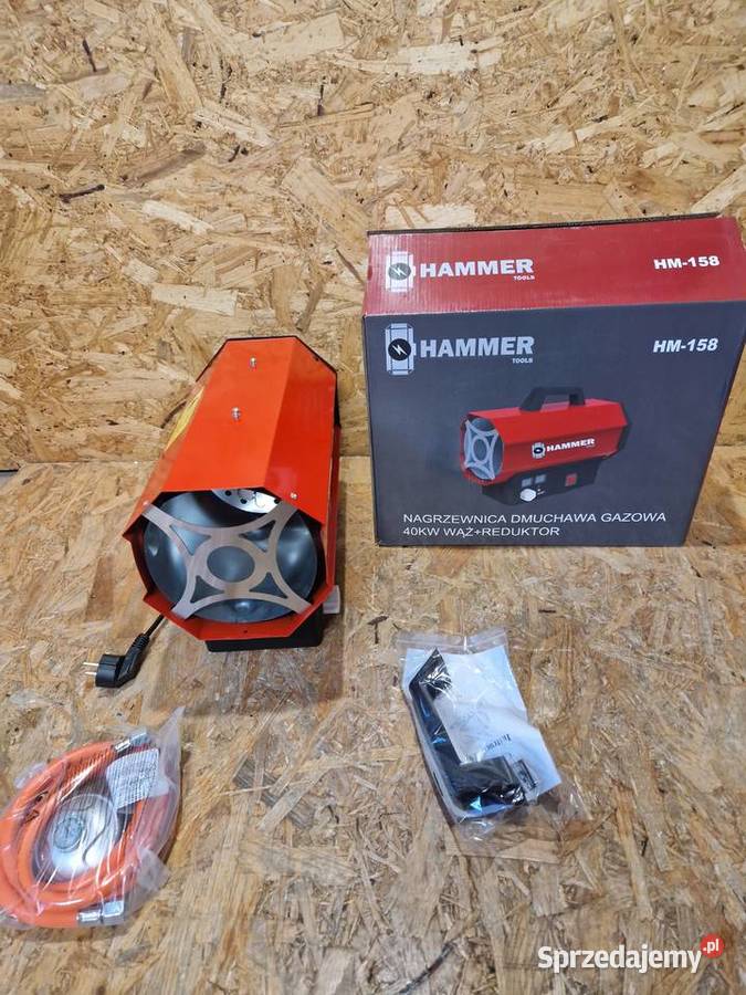 Nagrzewnica gazowa 40 kW przemysłowy grzejnik z Głogowa