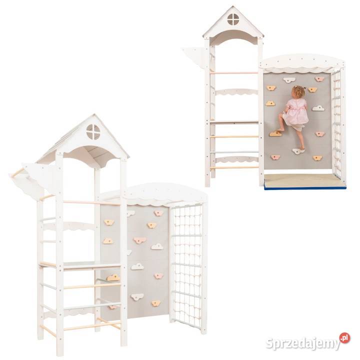 domowy plac zabaw Castle białypastel sprzedam
