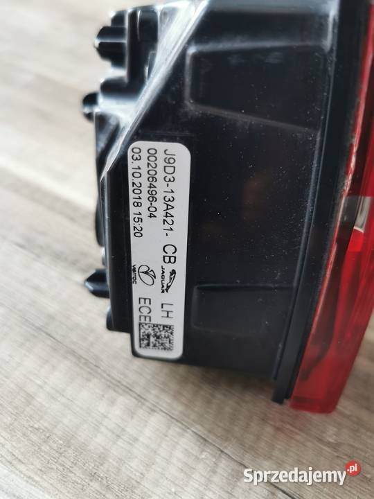 LAMPA LEWY TYŁ TYLNIA JAGUAR IPACE J9D313A421CB Pielgrzymka