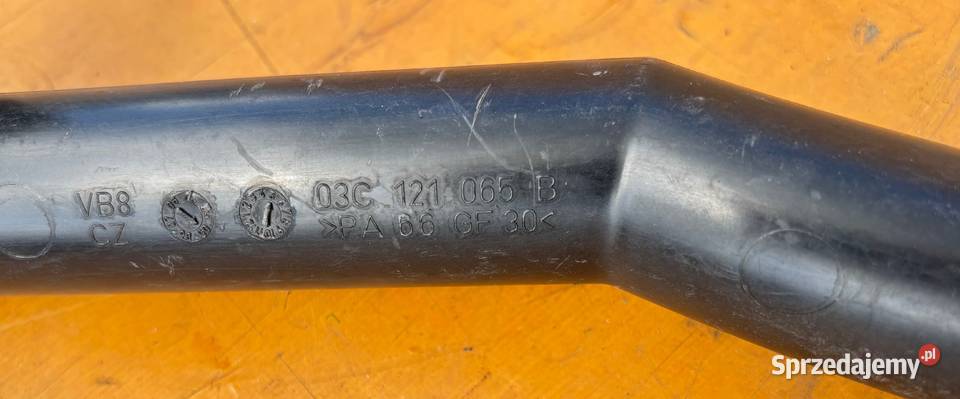 RURA RURKA WODY VW GOLF V PLUS 16 FSI 03C121065B Radom sprzedam