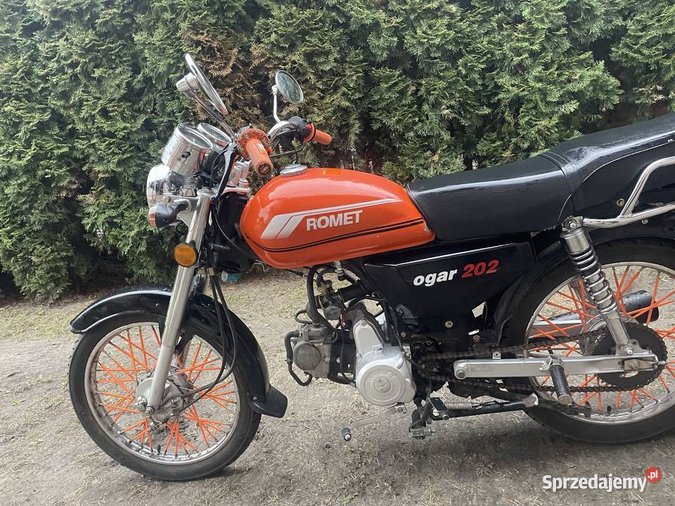 Romet Ogar 202 2014 motorower lubelskie Janów Lubelski