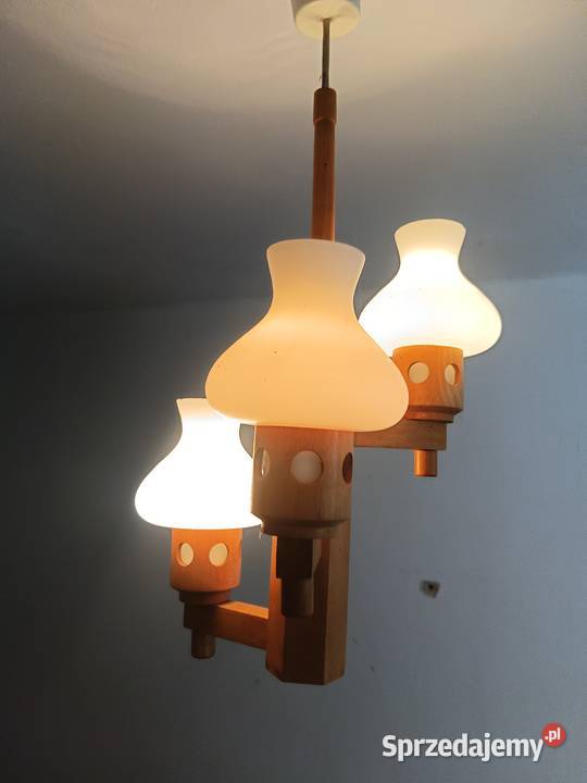 Żyrandol lata 6070 Stargard sprzedam