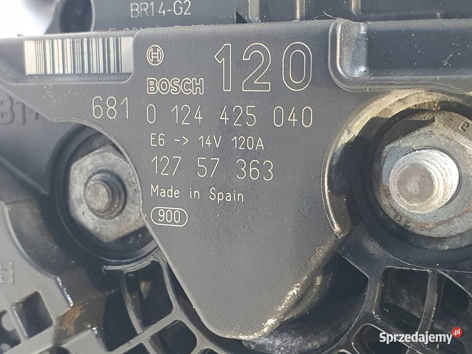 ALTERNATOR Saab 93 93 II 20 T turbo 0124425040