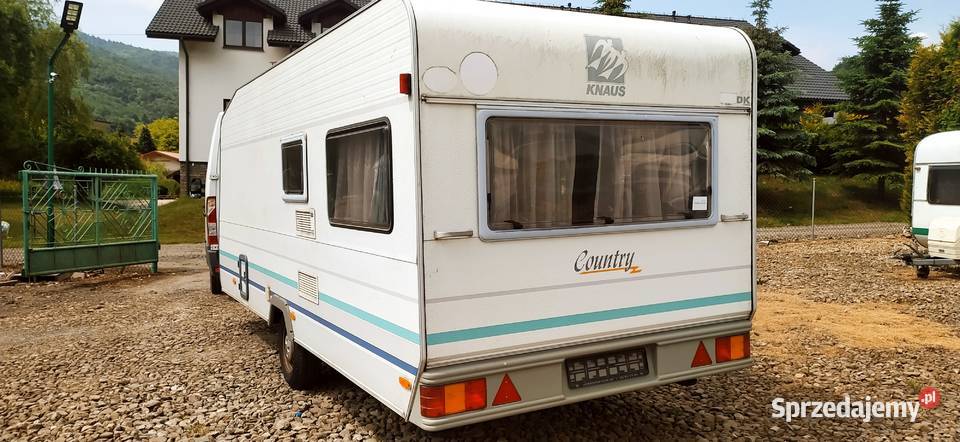 przyczepa kempingowa łóżka piętrowe campingowa Rok produkcji 1996 śląskie Międzybrodzie Bialskie