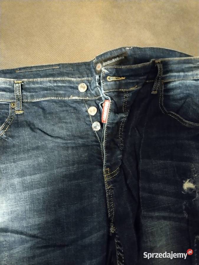Spodnie Dsquared 2 38 Odzież codzienna Zielonki
