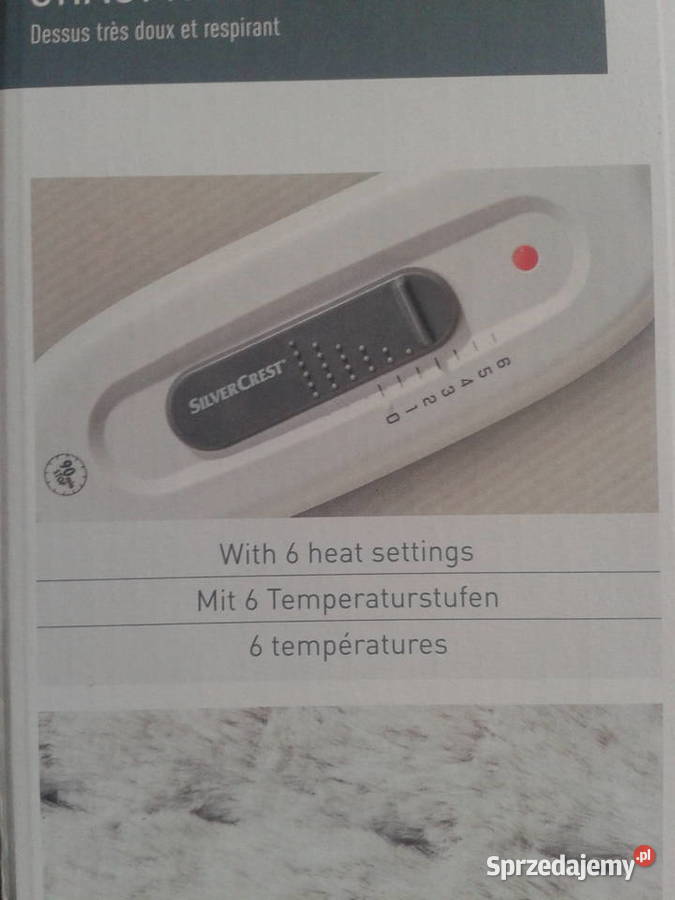 PODUSZKA grzejąca elektryczna 100W miękka GRUBA