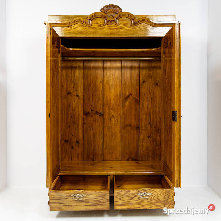 Szafa Ludwik Filip jesion lity antyk stara Meble sprzedam