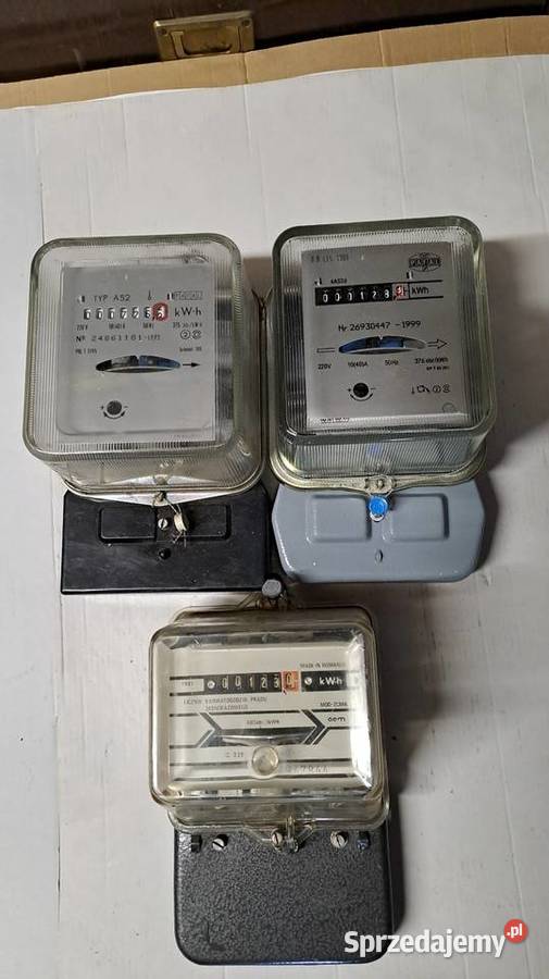 Licznik energii elektrycznej retro PRL Bełchatów sprzedam