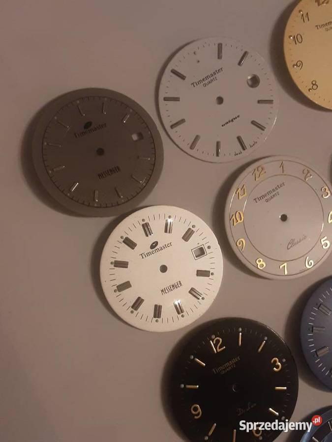 TARCZE DO ZEGARKÓW TIMEMASTER ZESTAW 15 SZTUK Szczecinek