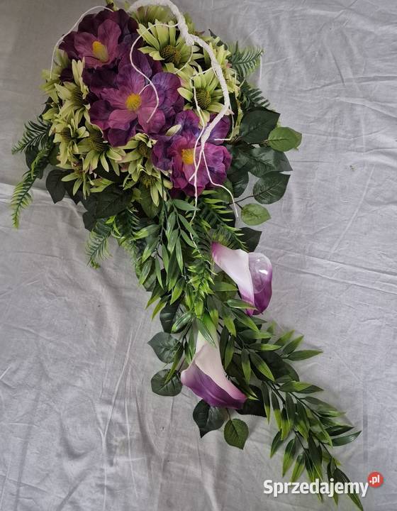 Dekoracja nagrobna Kompozycja na cmentarz Pleszew