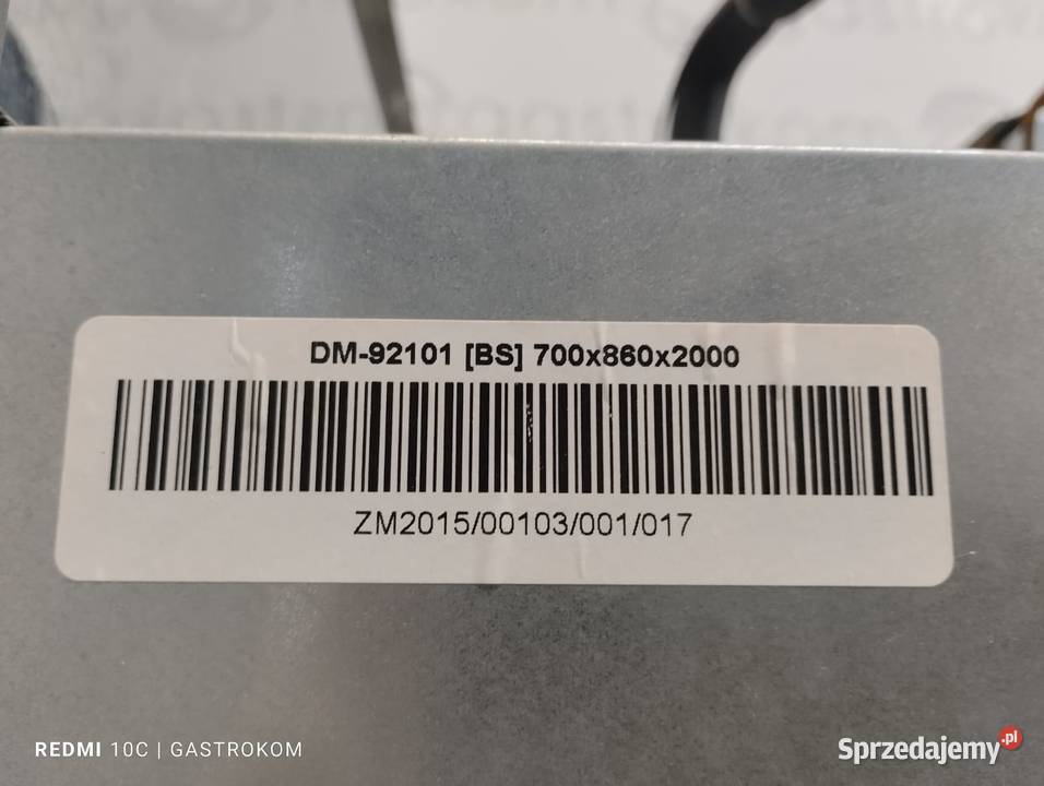 Szafa chłodnicza GN 21 700l nierdzewna DM92101
