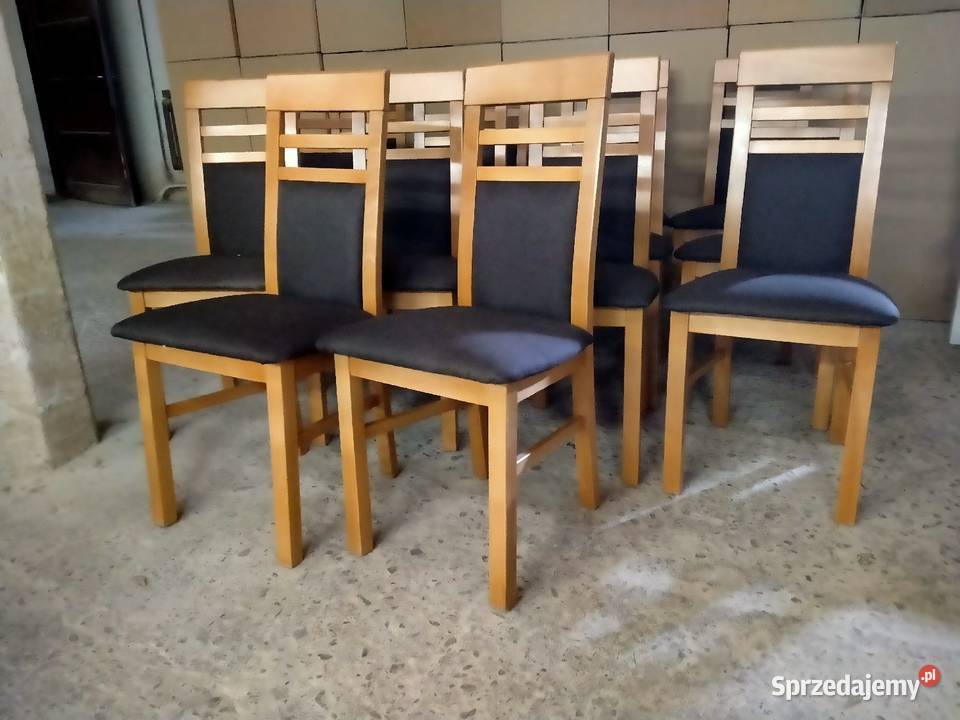 Nowoczesne krzesła bukowe Rzędowice sprzedam