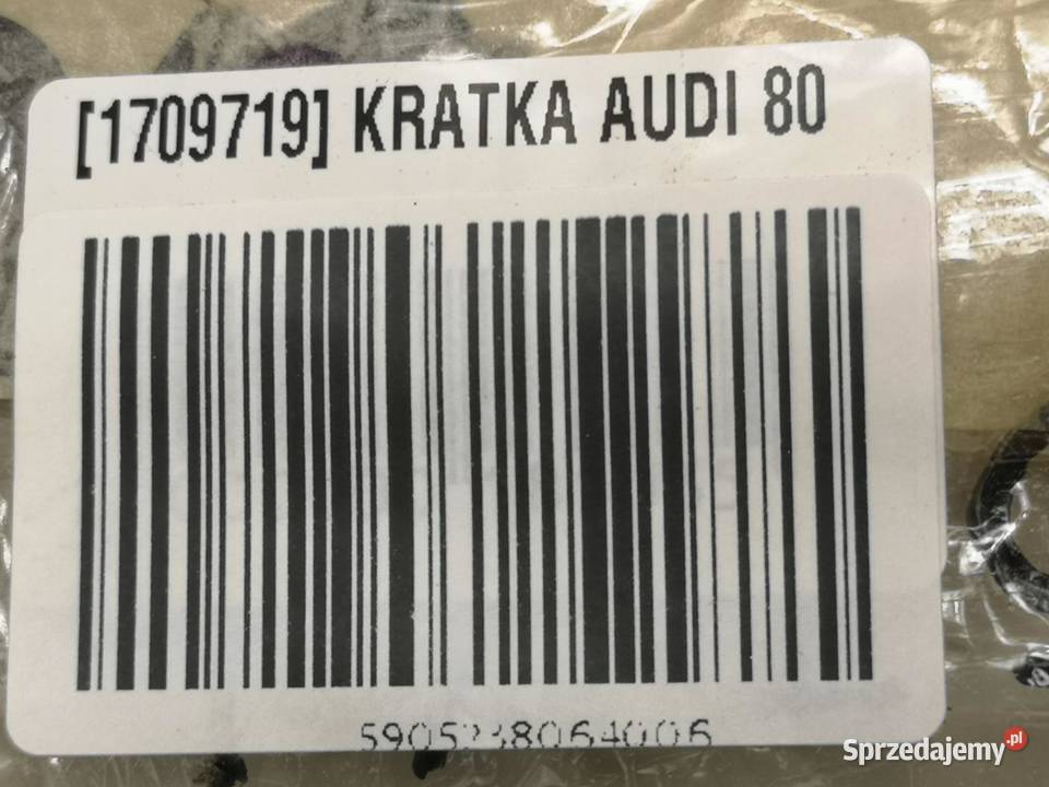 KRATKA ATRAPA ZDERZAKA PRZÓD AUDI 80 B4 AVANT 96