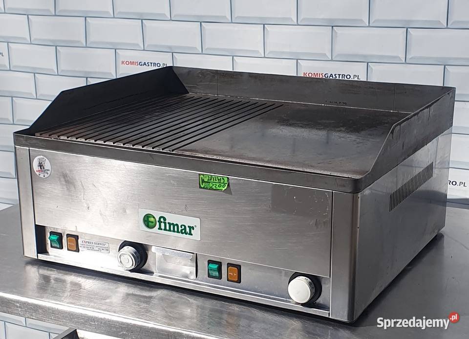 Grill elekryczny gładkoryflowany 28239 Warszawa