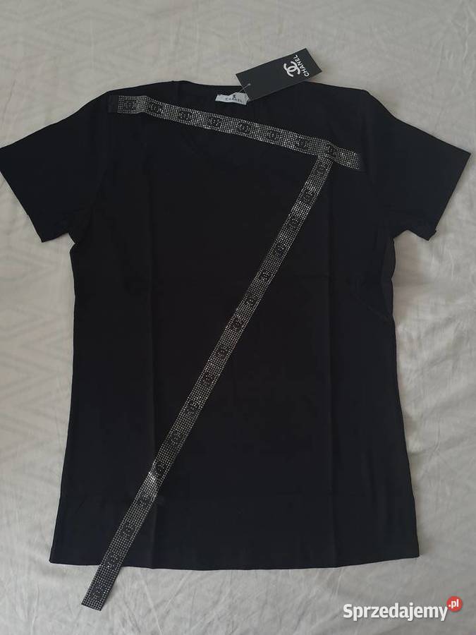 NOWA damska koszulka Chanel tshirt CC Gdynia