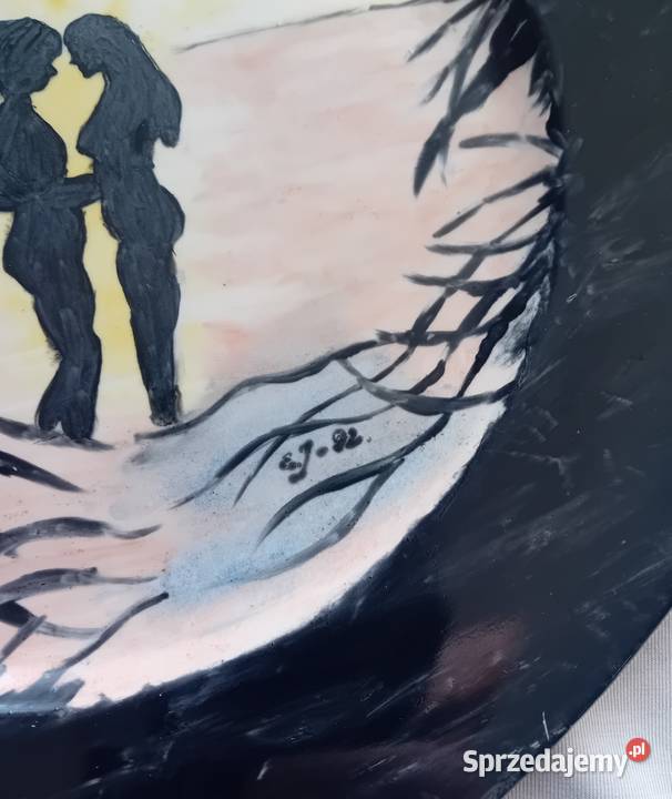 Ręcznie malowana patera Seltmann Weiden 1982 r Koźminek sprzedam