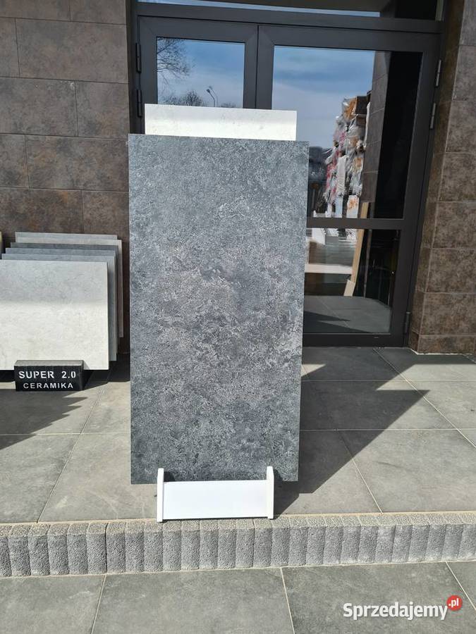 Płytki gresowe VANILLA BLACK STR 598X1198 GAT 3 Płytki uniwersalne łódzkie Opoczno