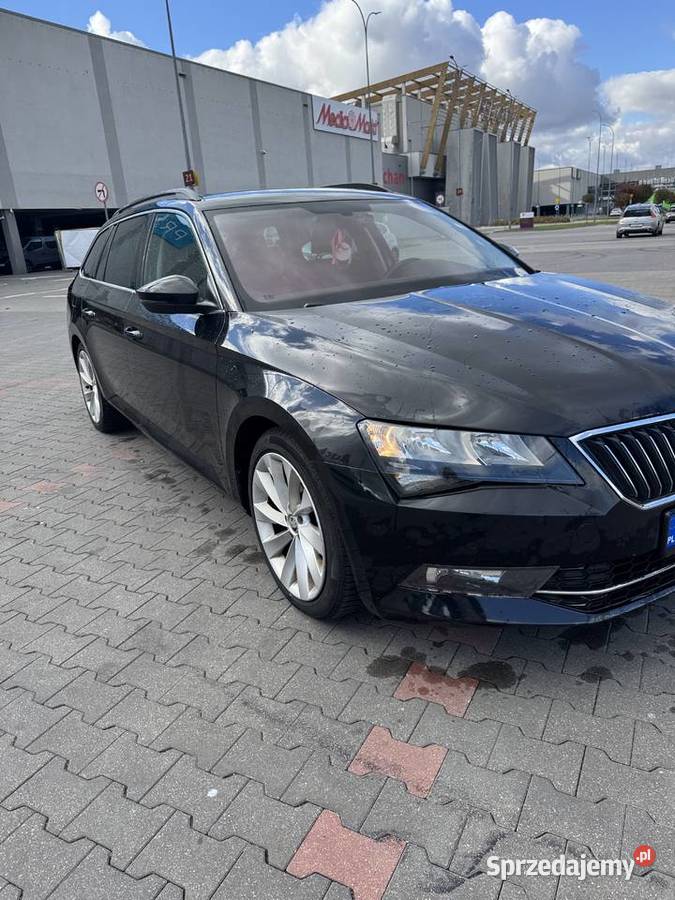 Skoda Superb III 16 TDI 2017 Bogate wyposażenie nieuszkodzony Świdnik