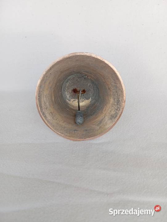 DZWONEK MOSIĘŻNY STARY STYLOWY Niemodlin