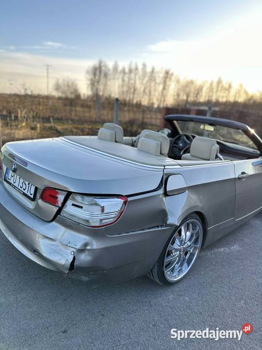Bmw seria 3 E93 30 benzyna cabrio 218 lubelskie Puławy