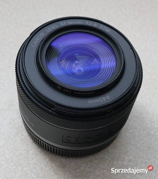 Canon RF 16 mm f28gwarancja Pabianice