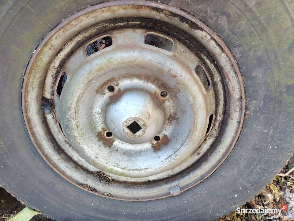 Peugeot 504 505 felgi stalowe 14 tanio Samochodowe Kłodawa sprzedam