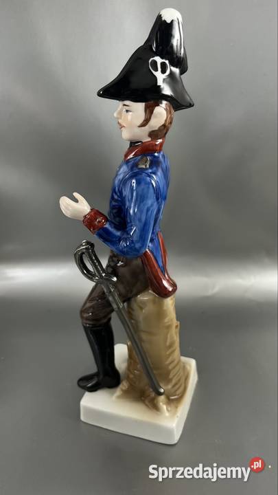 Porcelanowa figurka żołnierza Zielona Góra
