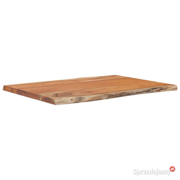 Blat do stołu 80x60x25 drewno akacjowe naturalna mazowieckie Warszawa